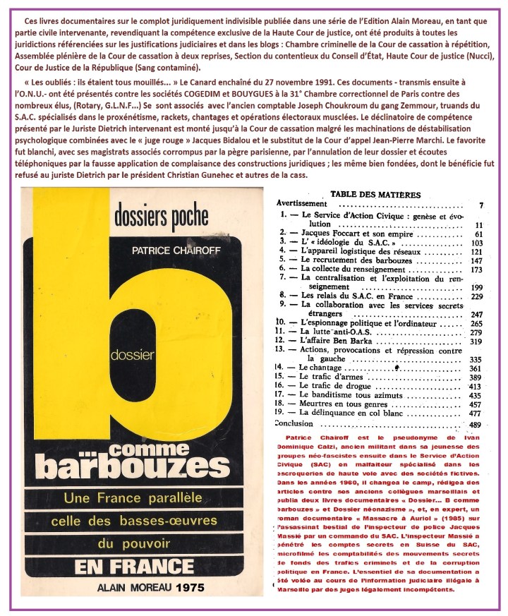 B comme barbouzes Moreau