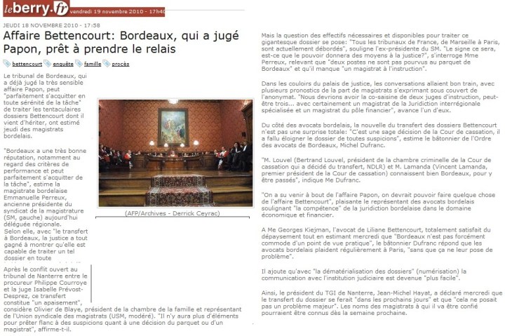 Bettencourt Bordeaux