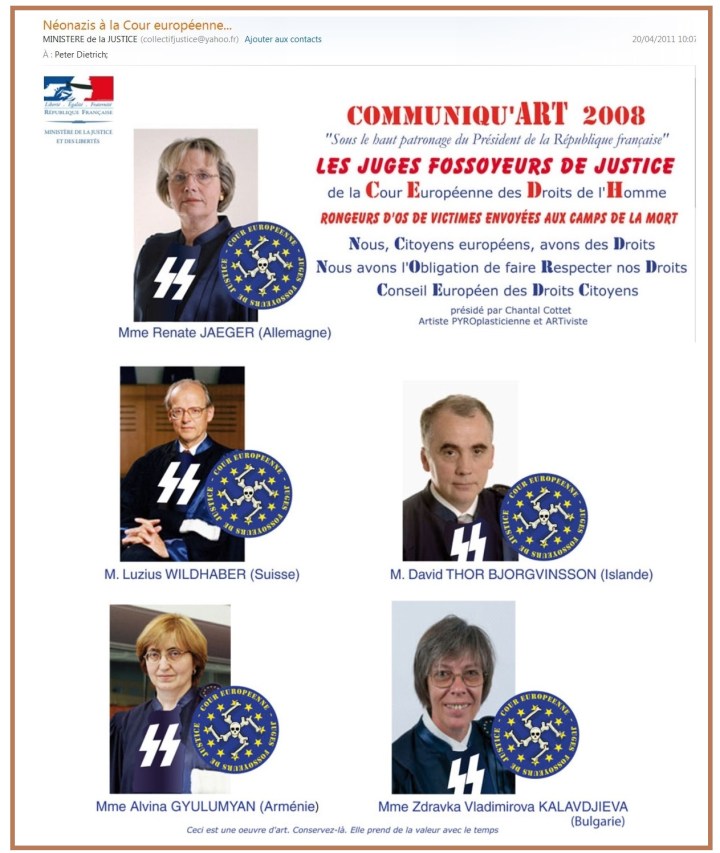 Néonazis Cour européenne