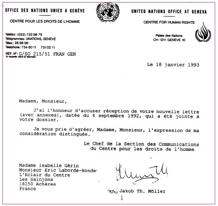 ONU RecpetionNouvelleLetre Laborde