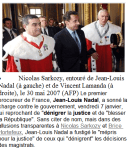 Sarko et magistrats.