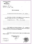 Cour de Justice de la République Dépot de&nbsp;mémoire.