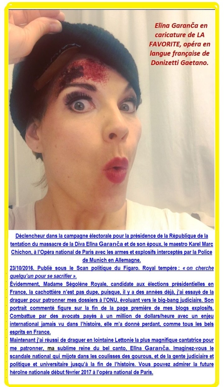 005 Elïna Garanča 46 Caricature La Favorite Munique.